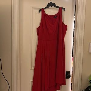 Red Lane Bryant 3/4 Length Dresss